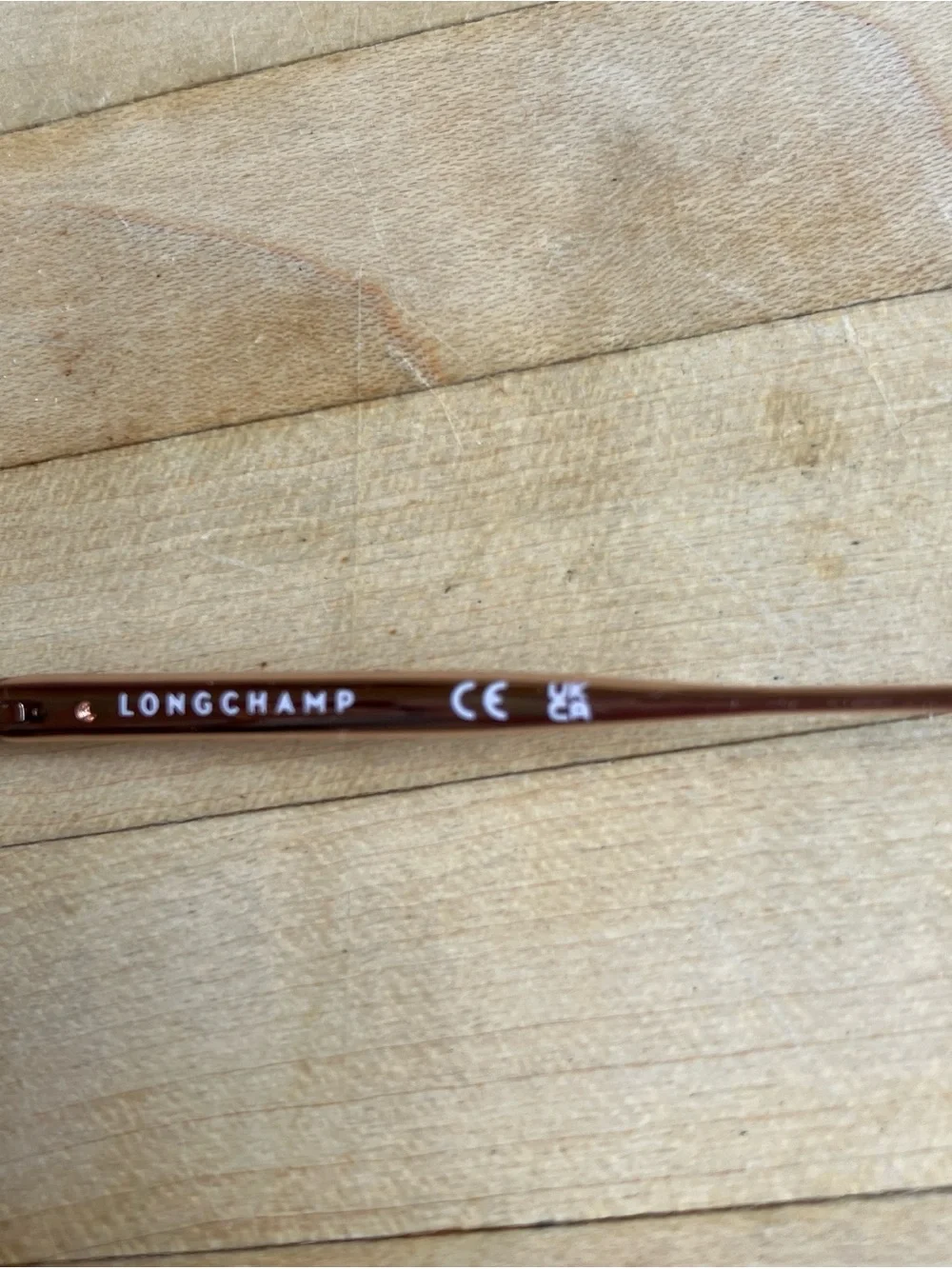 Longchamp Rose Gold Cat-Eye Metal Frame Glasses
